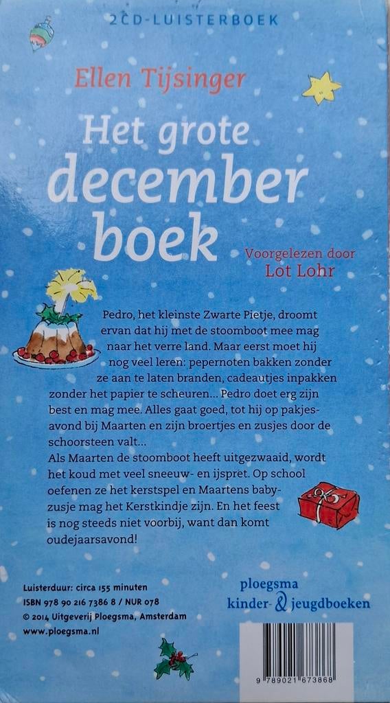 Het Grote Decemberboek - 2 CD Luisterboek Goed, Boeken, Ophalen of Verzenden
