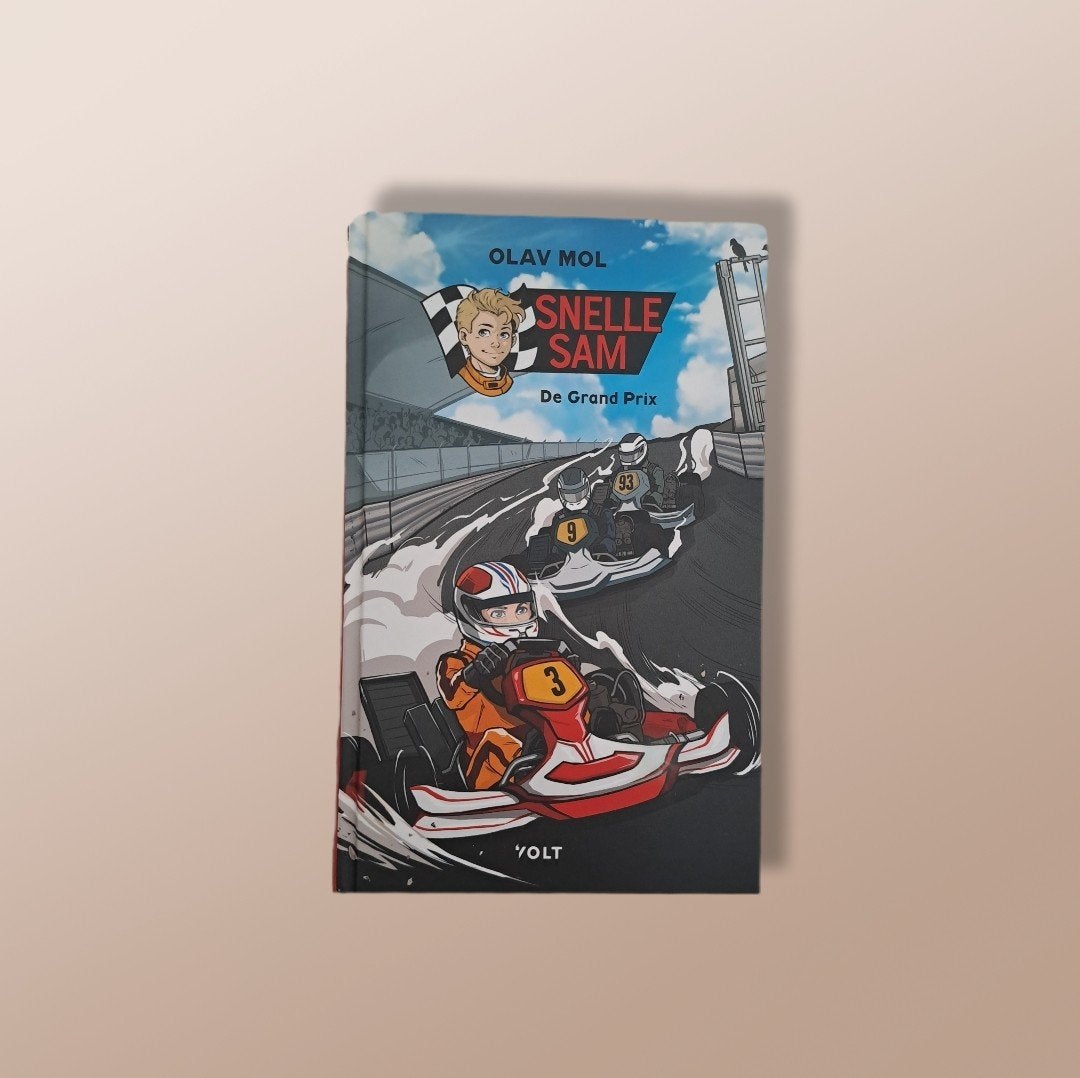 Snelle Sam: De Grand Prix - Olav Mol (Kinderboek), Ophalen of Verzenden, Zo goed als nieuw, Olav Mol, Fictie algemeen