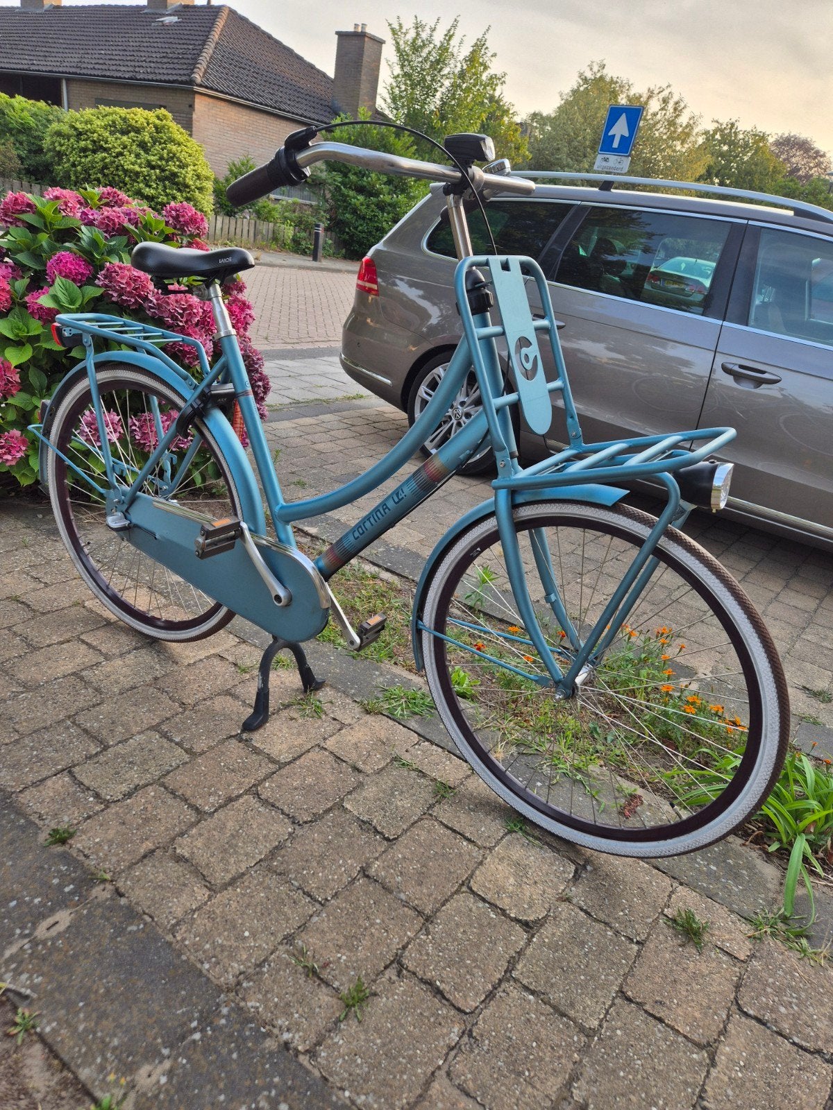mooie Cortina u4, Ophalen, Terugtraprem, Cortina U4 transportfiets, Versnellingen