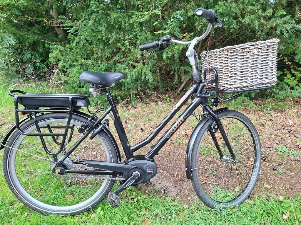 Gazelle Miss Grace met Twee originele accu's, Ophalen, Zo goed als nieuw, 51 tot 55 cm, 50 km per accu of meer
