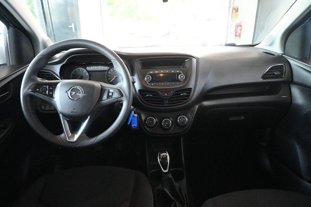 Opel KARL 1.0 ecoFLEX Edition Airco Cruise control Elektrisc, 839 kg, Stof, Gebruikt, Met garantie (alle)