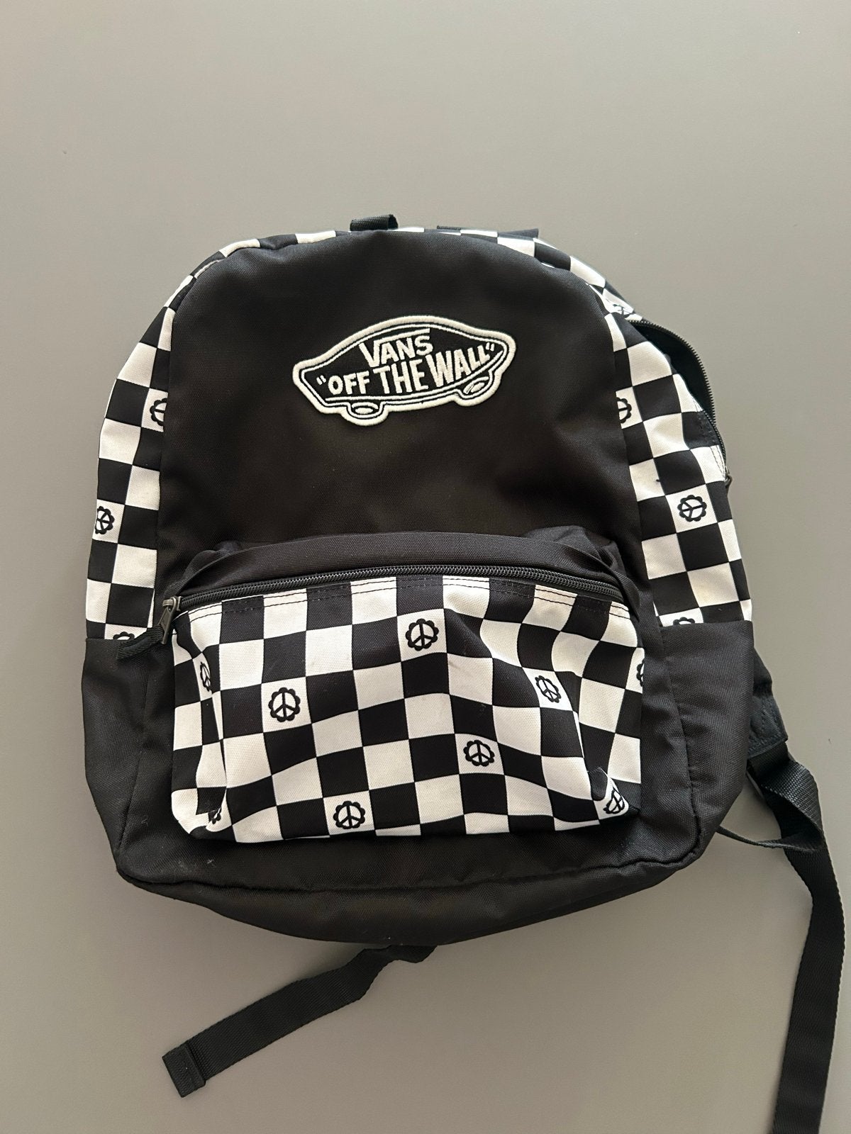 Vans rugzak zwart/wit, Ophalen, Gebruikt, 25 tot 40 cm, Overige merken