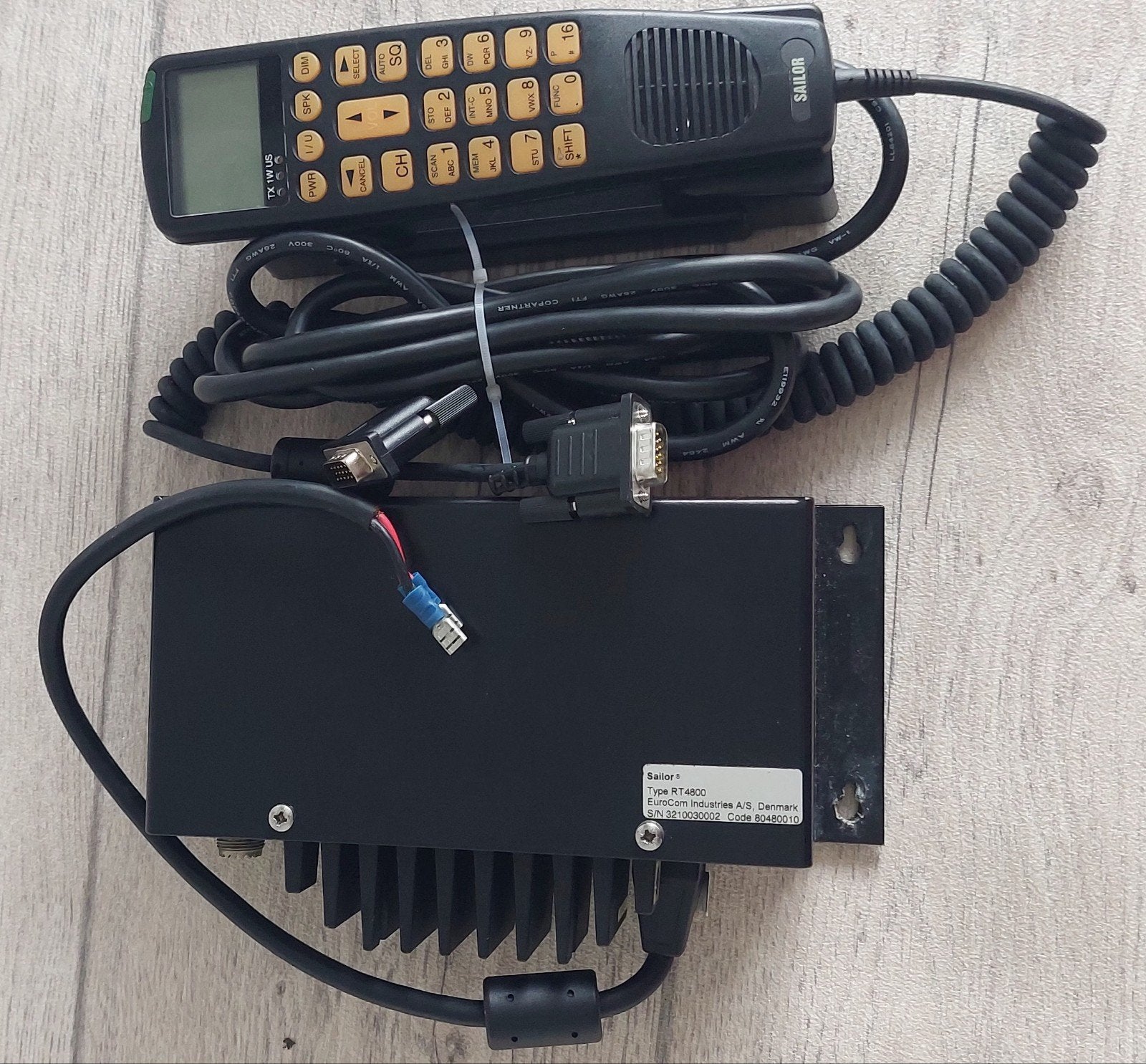 Sailor RT4800 marifoon, Watersport en Boten, Ophalen of Verzenden, Zo goed als nieuw, Radio