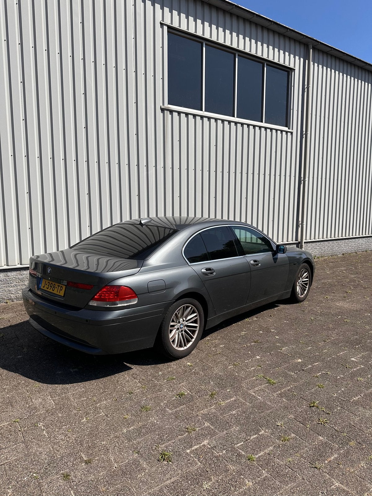 BMW 7-Serie 3.0 730D AUT 2004 Grijs, Auto's, Automaat, Achterwielaandrijving, Zwart, 2993 cc