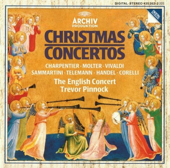 Christmas Concertos cd Archiv English Concert Pinnock, Ophalen of Verzenden, Barok, Zo goed als nieuw, Orkest of Ballet