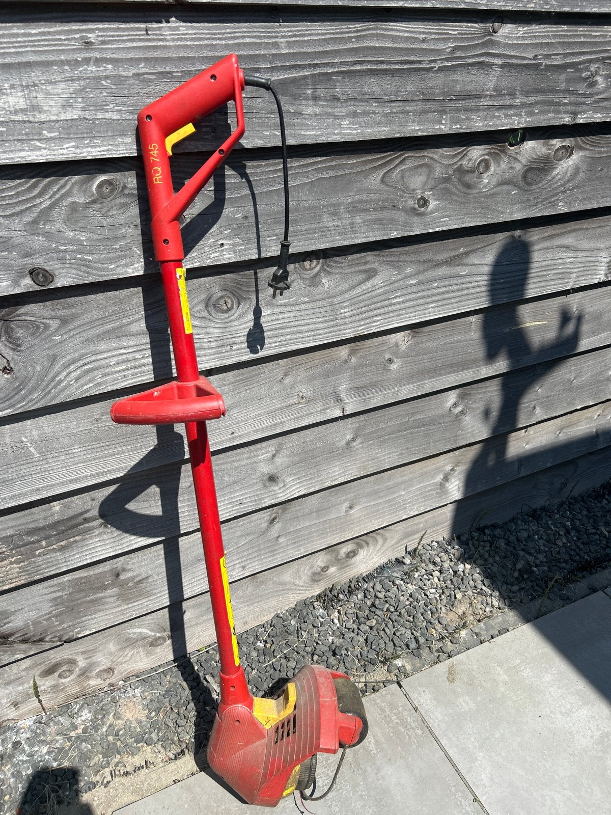 Gebruikte Wolf RQ 745 grastrimmer, Tuin en Terras, Grastrimmers, Ophalen, Gebruikt, Elektrisch