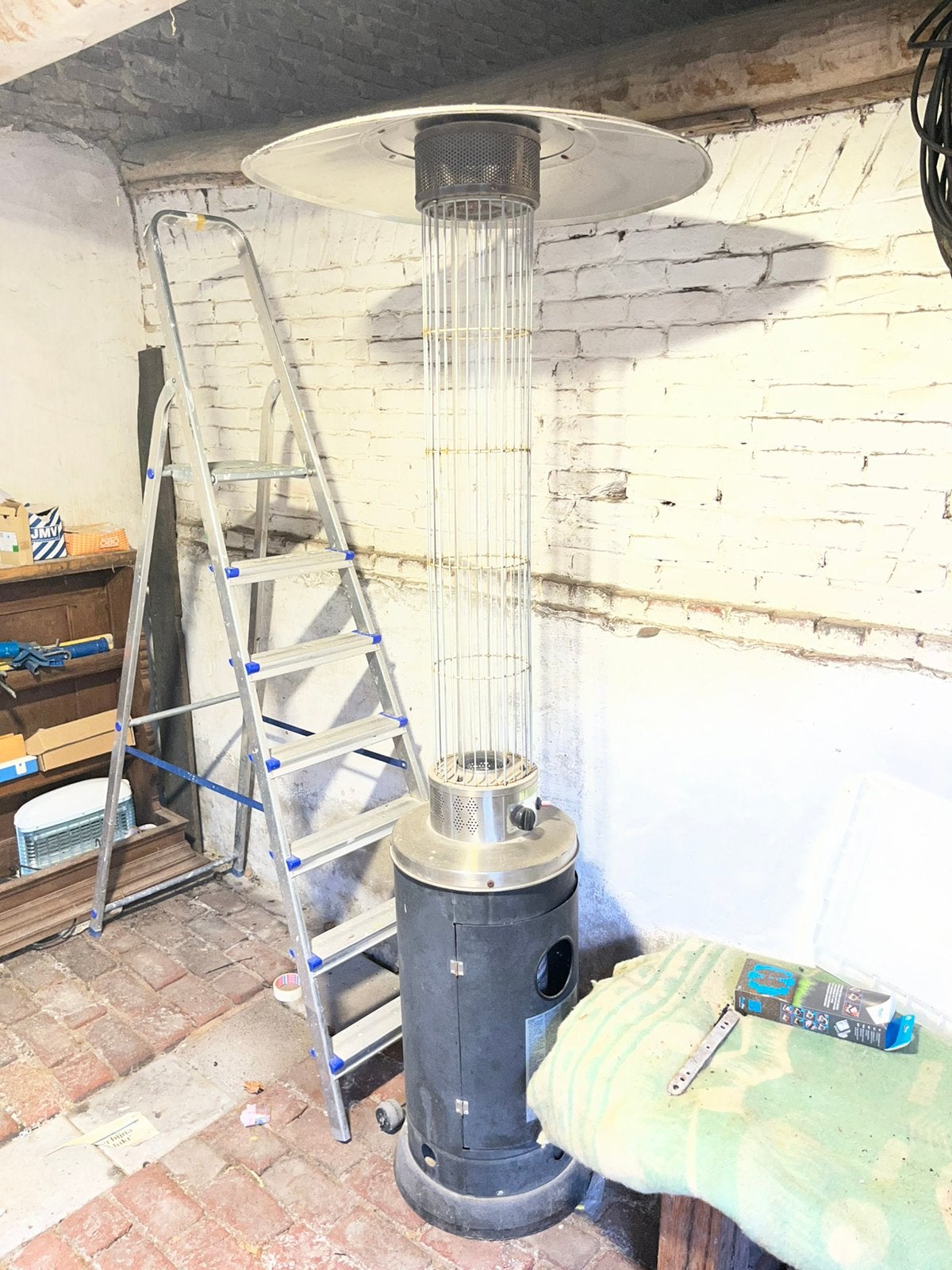 Gas verwarmer, Ophalen of Verzenden, Zo goed als nieuw