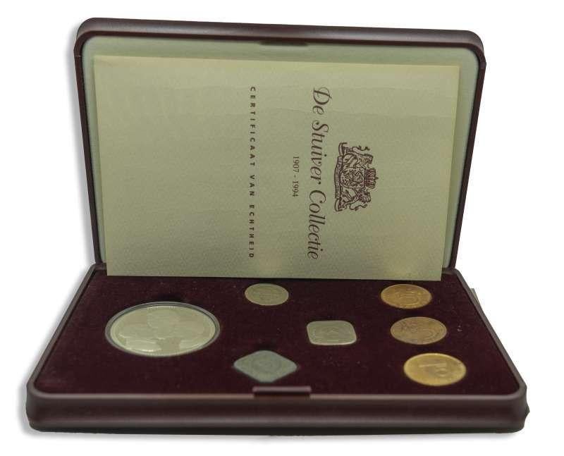 Nederland stuivercollectie 1907-1994 set in cassette