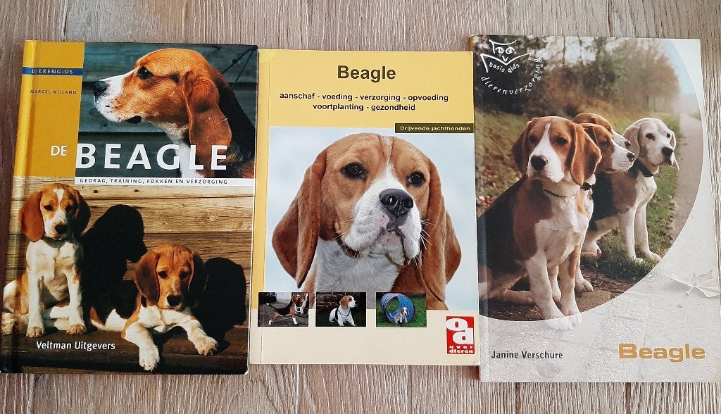 3 Beagle boeken, Verzenden, Zo goed als nieuw, Honden