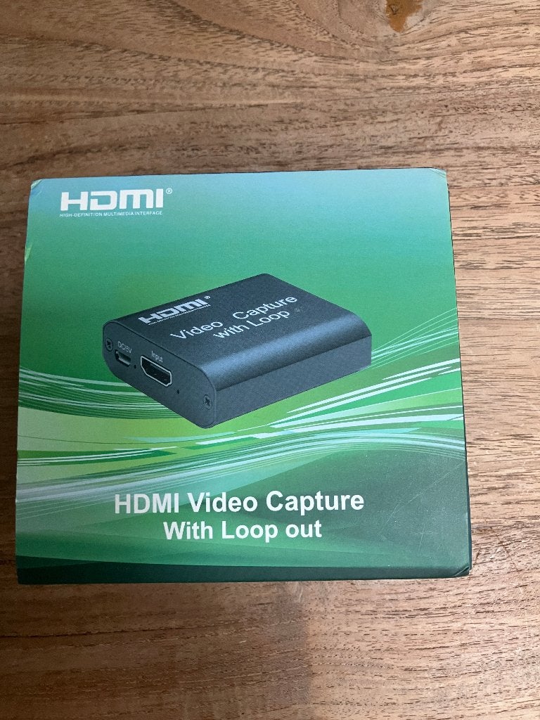 hdmi video capture with loop out, Computers en Software, Ophalen of Verzenden