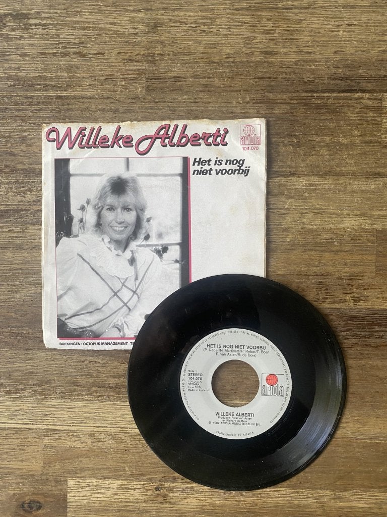 Willeke Alberti – Het Is Nog Niet Voorbij / Tanja, Cd's en Dvd's, Gebruikt, 7 inch, Ophalen of Verzenden, Overige typen