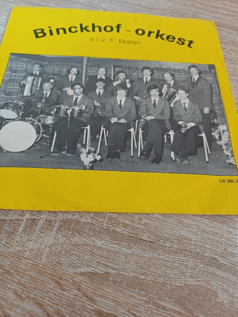 110 Single Binckhof orkest – Spanish eyes, 7 inch, Ophalen of Verzenden, Zo goed als nieuw, Overige typen