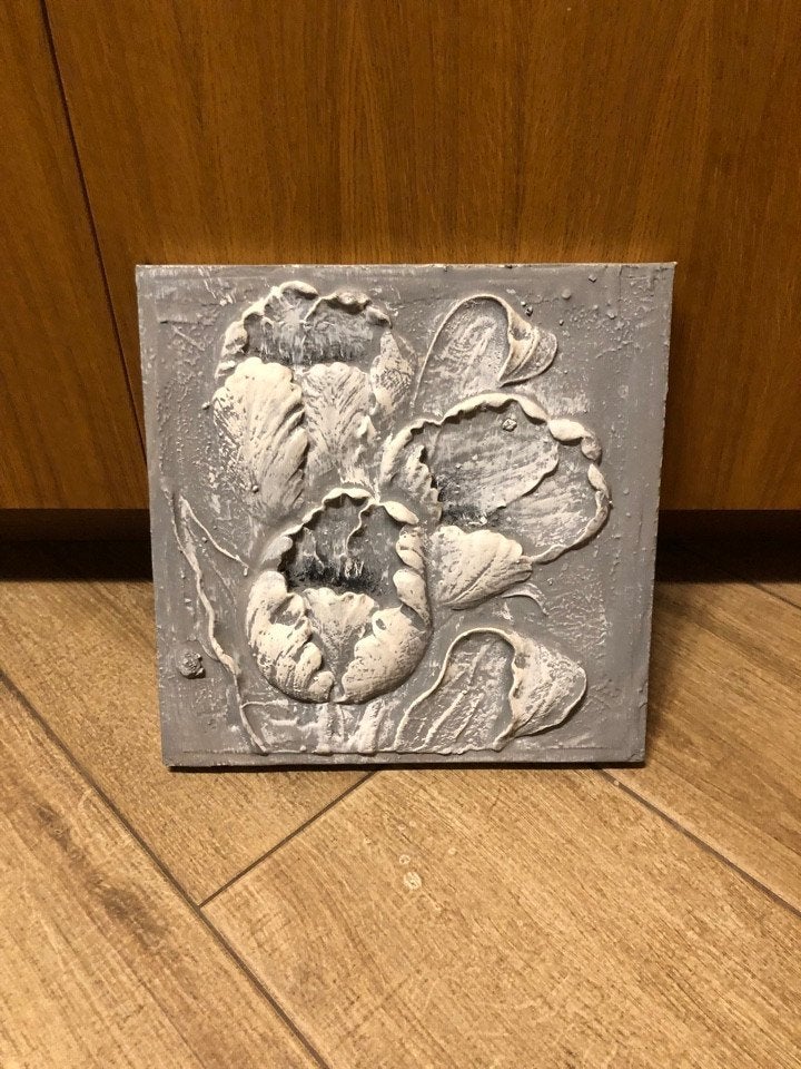 Schilderij met bloemen, Ophalen of Verzenden, Klassiek, Bloemen
