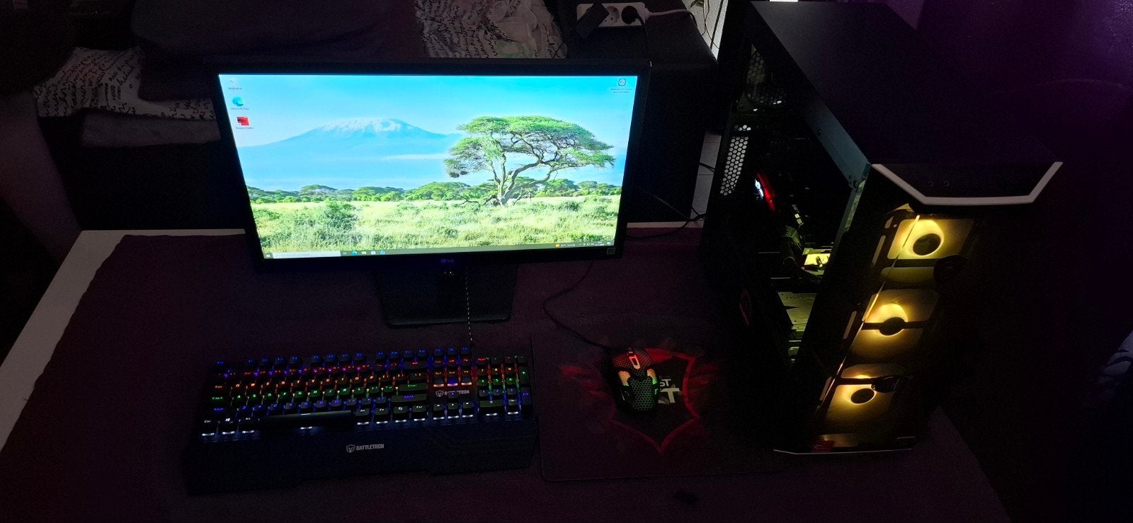 Gamers pc beginners gamers kompleet, Ophalen, MSI, Gebruikt