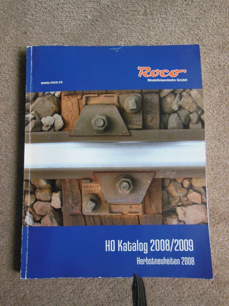 ROCO  2008/2009 Catalogus  HO, Hobby en Vrije tijd, Modeltreinen | H0, Gebruikt, Gelijkstroom, Roco, Boek, Tijdschrift of Catalogus