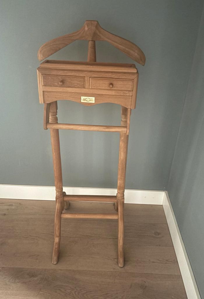 Vintage kledingbutler Annepart, Huis en Inrichting, Woonaccessoires | Kapstokken, Zo goed als nieuw, Wandkapstok, Minder dan 100 cm