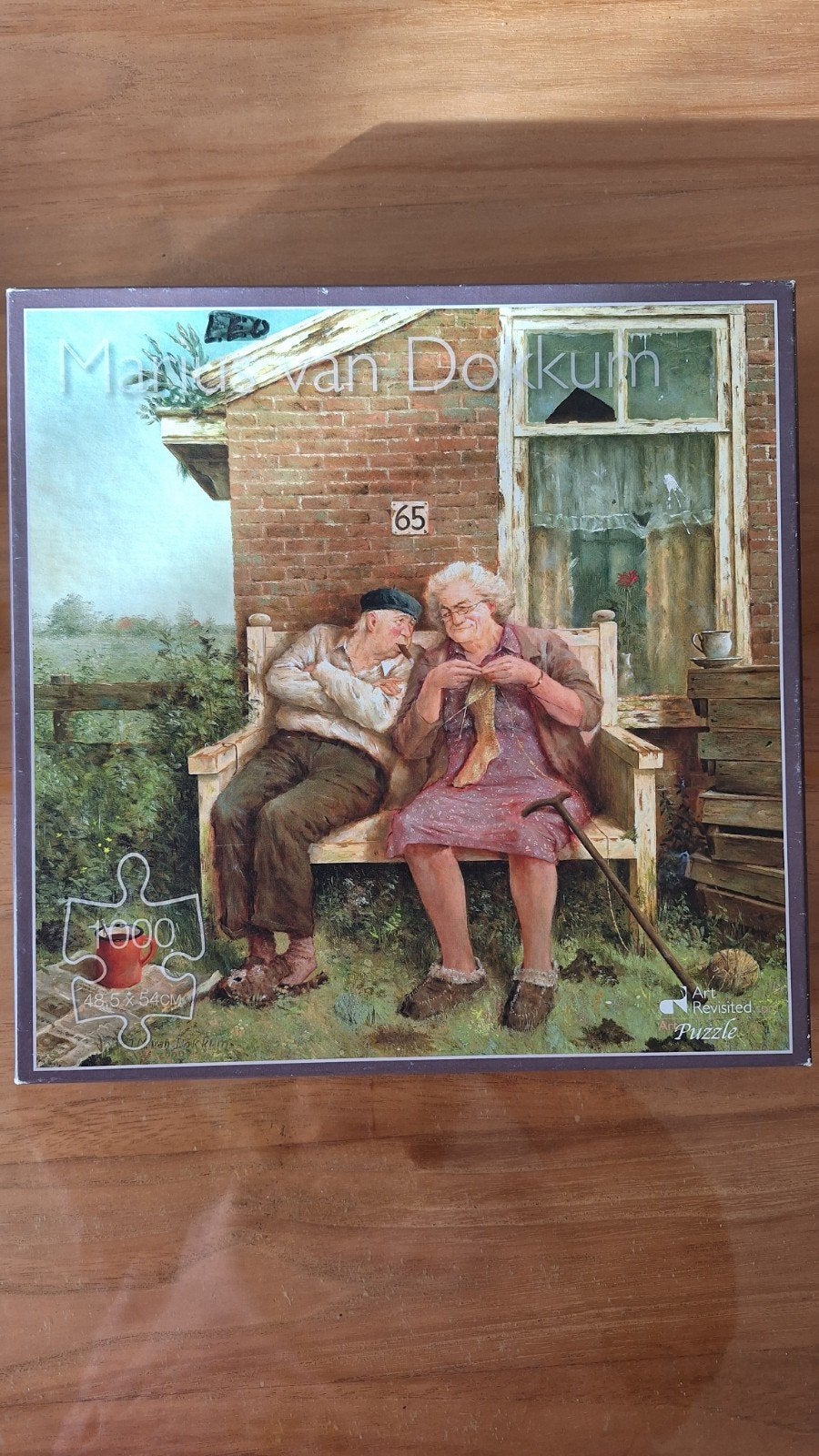 Marius van Dokkum Puzzel Liefde vergaat niet - 1000 stukjes, Ophalen of Verzenden, 500 t/m 1500 stukjes, Gebruikt, Legpuzzel