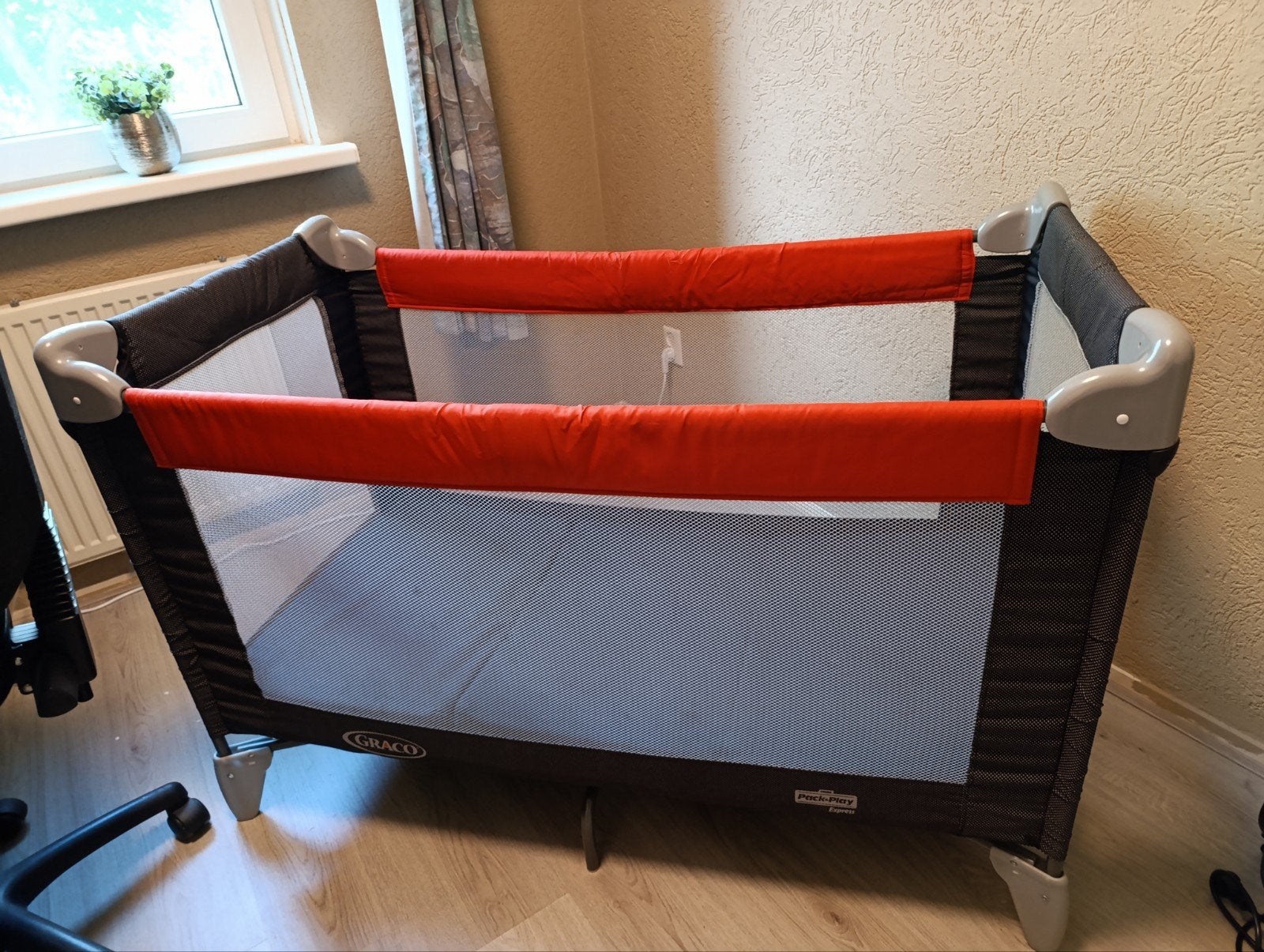 Graco campingbed - Zo goed als nieuw, 70 tot 85 cm, Zo goed als nieuw, Matras, 140 tot 160 cm