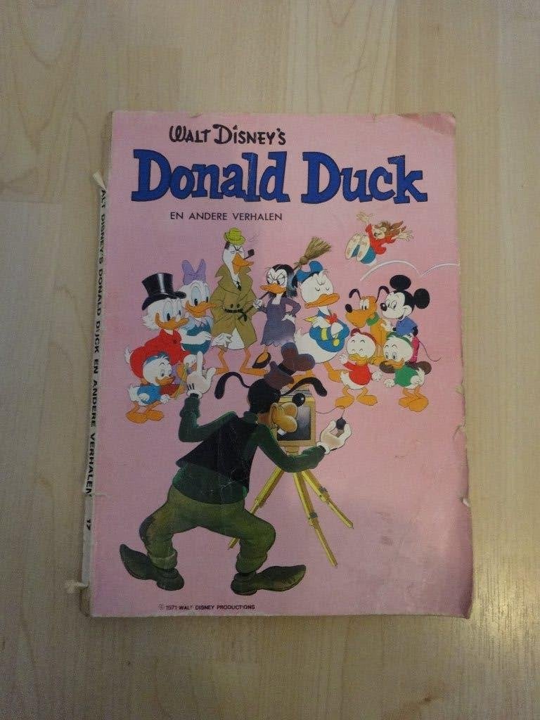 Donald Duck en andere verhalen 1971, Eén stripboek, Ophalen of Verzenden, Gelezen