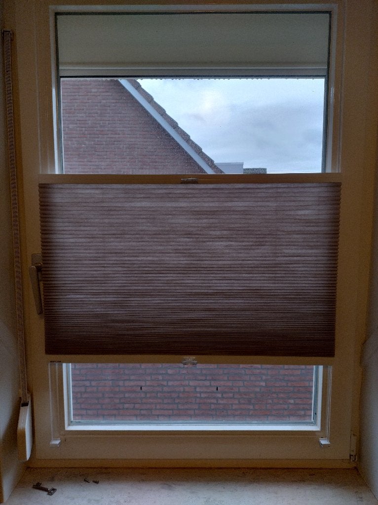Veneta - Energy - Plissegordijn, Ophalen, Overige merken, Bruin, 72 cm