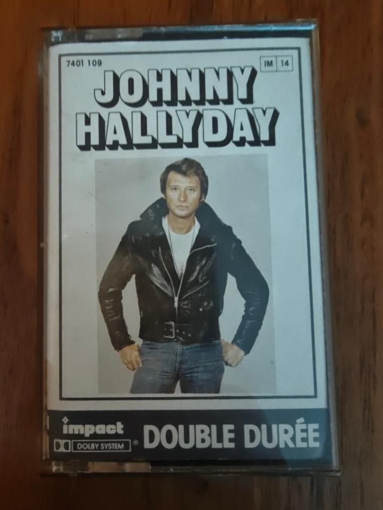 Cassettebandje Johnny Hallyday, Cd's en Dvd's, Ophalen of Verzenden, Gebruikt, Nederlandstalig, 1 bandje