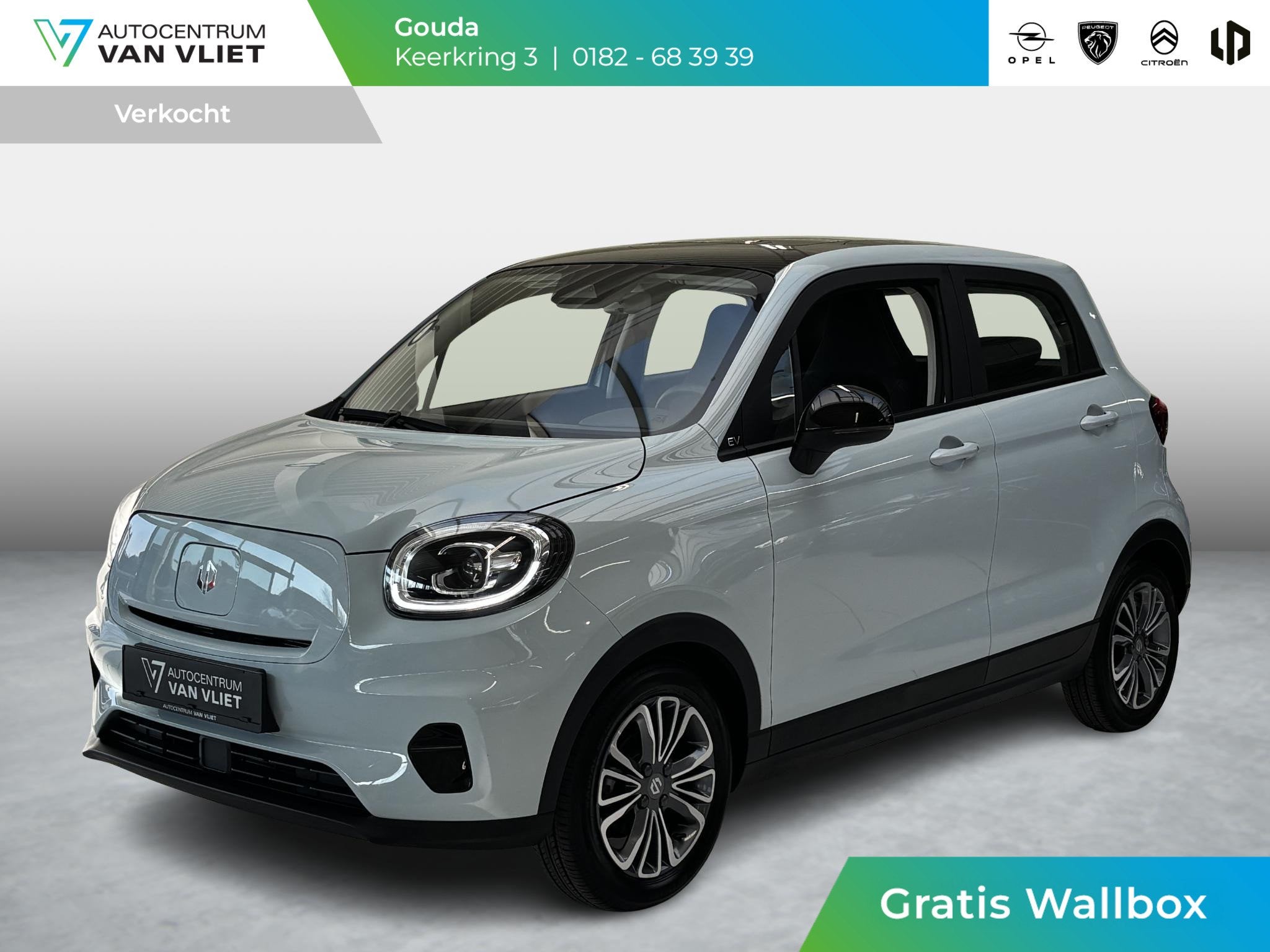 Leapmotor T03 Design 37.3 kWh Navigatie, Auto's, 12 maanden, Stof, Gebruikt, Origineel Nederlands