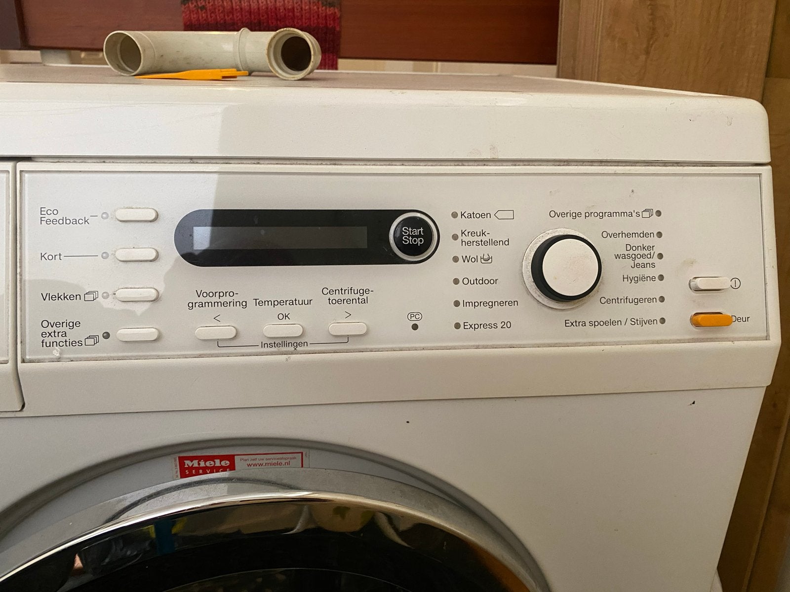 Miele W 5873 Edition 111 Wasmachine - Voorlader, Ophalen, 6 tot 8 kg, Gebruikt, 1600 toeren of meer