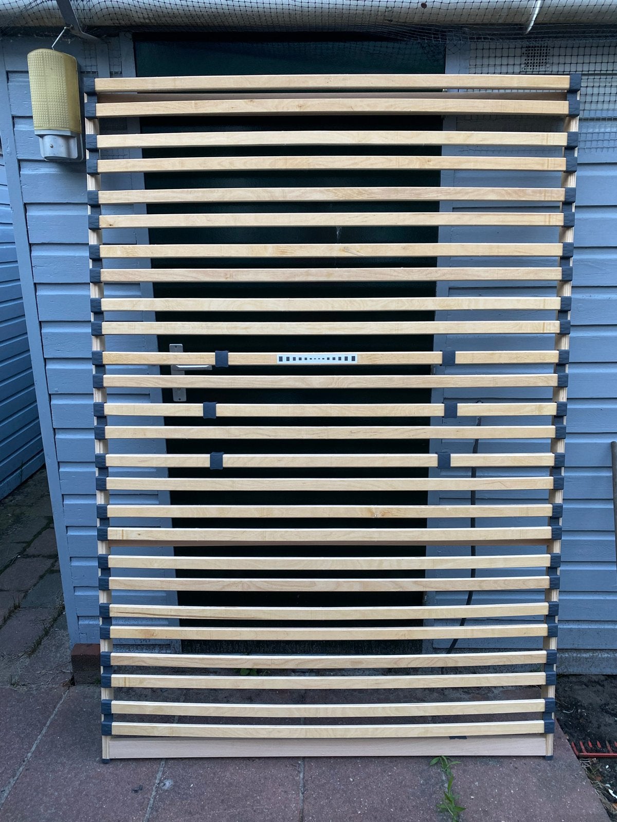 Lattenbodem 190x130 cm, Ophalen, 190 cm of minder, Zo goed als nieuw, Bedbodem