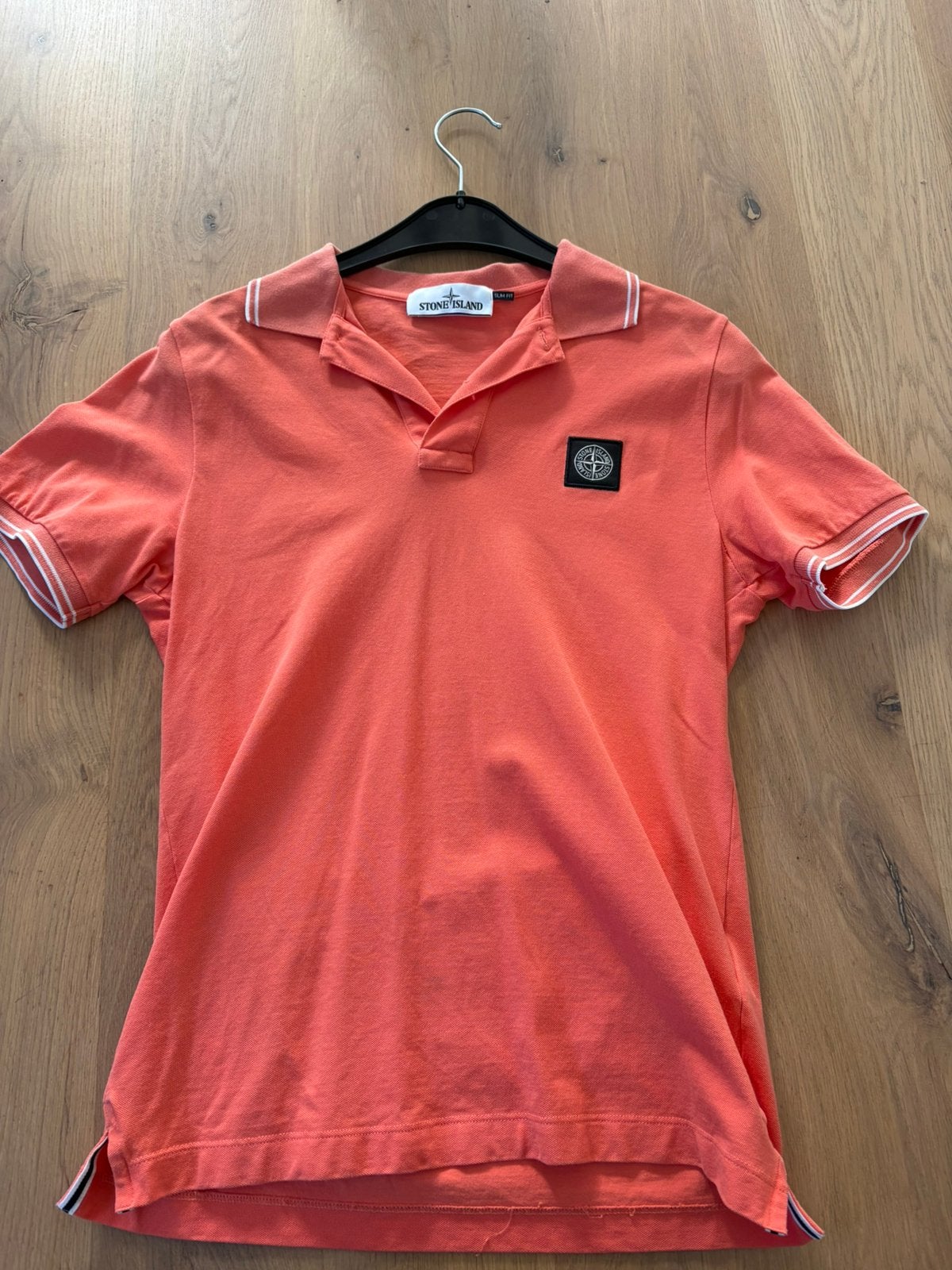 Stone Island polo heren maat s, Kleding | Heren, Ophalen of Verzenden, Zo goed als nieuw, Maat 48/50 (M), Oranje