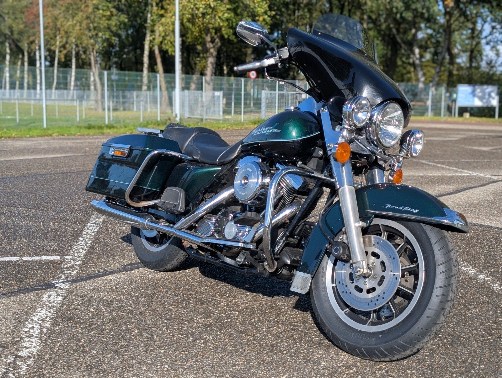 Harley-Davidson Road King FLHRI 1997, inruil mogelijk., Motoren, 2 cilinders, 1340 cc, Meer dan 35 kW, Toermotor