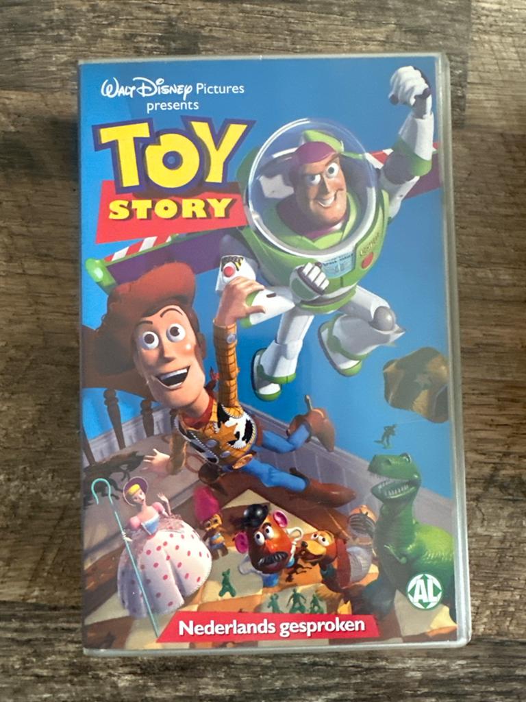 VHS videoband Toy Story - Nederlands gesproken, Cd's en Dvd's, VHS | Kinderen en Jeugd, Gebruikt, Tekenfilm, Alle leeftijden, Ophalen of Verzenden