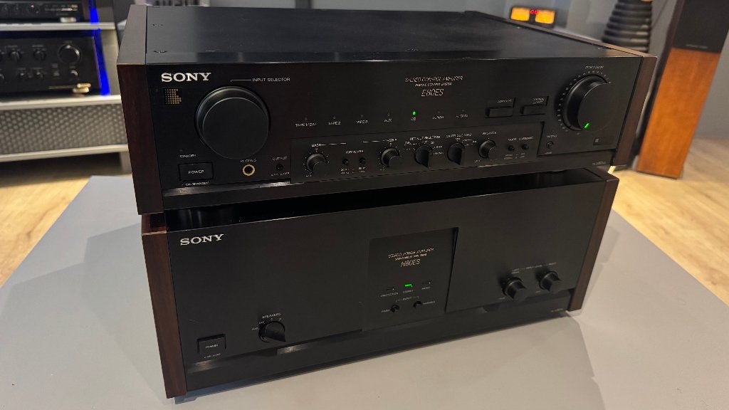 Sony TA-N80ES & TA-N80ES, Ophalen, Zo goed als nieuw, Sony, 120 watt of meer