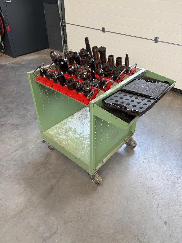 CNC wagen met SK 40 gereedschap, Doe-het-zelf en Verbouw, Ophalen, Gebruikt, Elektrisch, Overige soorten