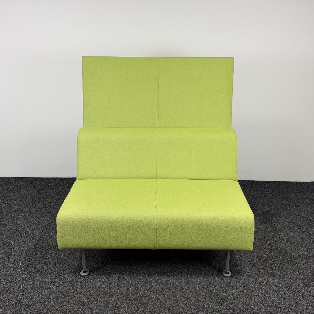 Steelcase Treinbank / Ontvangstbank (2), Huis en Inrichting, Ophalen, Gebruikt, Stof, 100 tot 125 cm