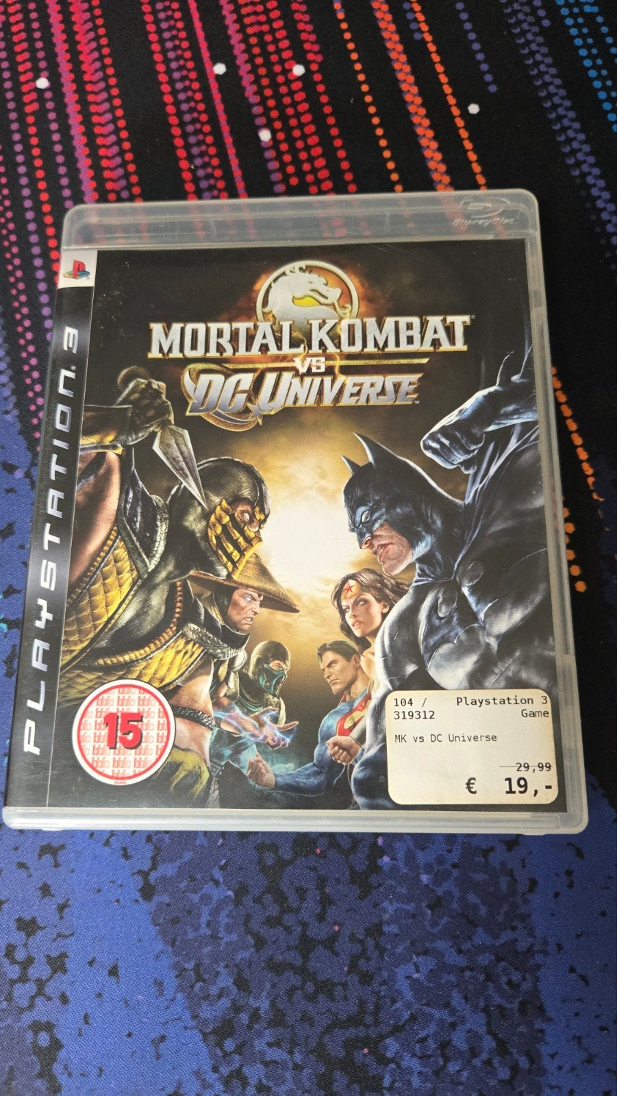 Mortal Kombat vs DC Universe PS3 - Vechtgame, Gebruikt, Vechten, 2 spelers, Ophalen of Verzenden