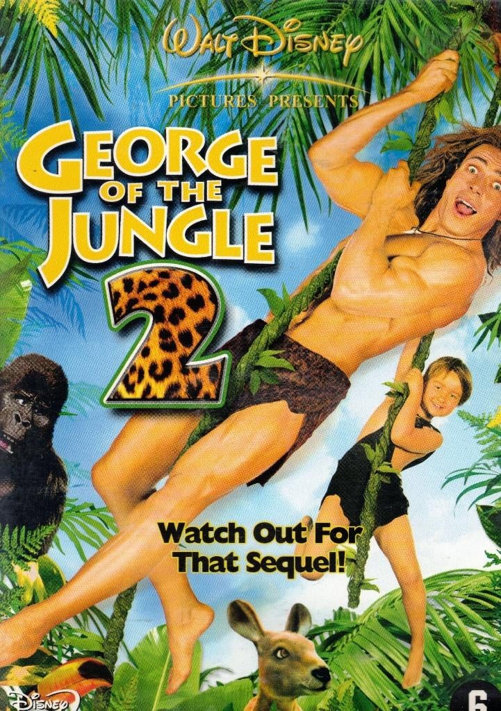 George Of The Jungle 2 - David Grossman ( Walt Disney ), Alle leeftijden, Ophalen of Verzenden, Zo goed als nieuw, Overige genres