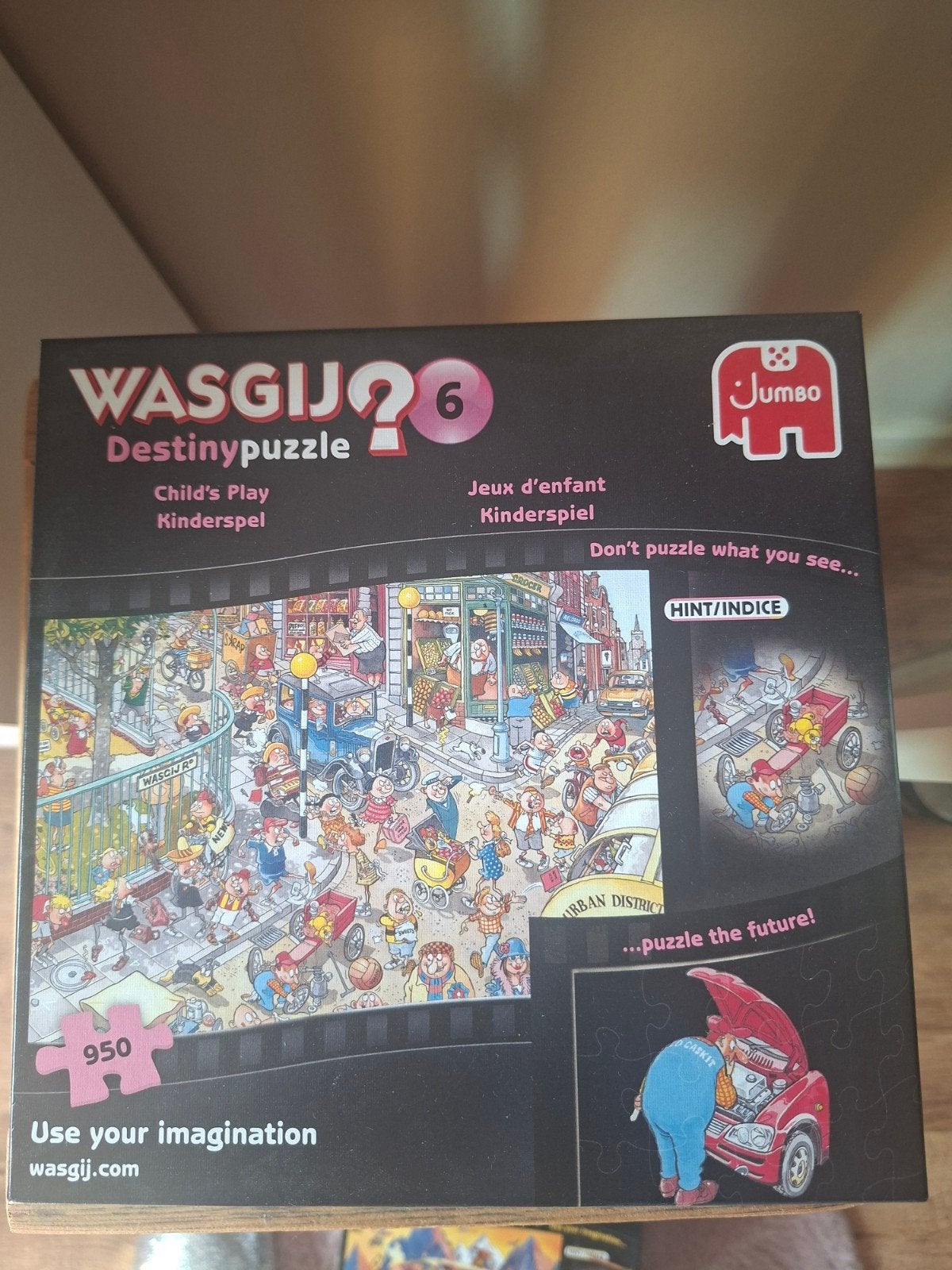 Wasgij Destiny 6 Child's Play 950 stukjes legpuzzel, Ophalen of Verzenden, 500 t/m 1500 stukjes, Zo goed als nieuw, Legpuzzel