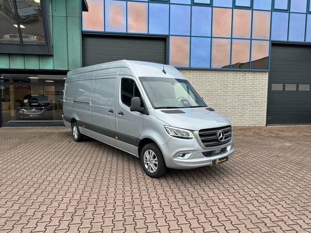 Mercedes-Benz Sprinter 319 L3H2 2x Schuifdeur BPM vrij Distr, Auto's, Automaat, 12 maanden, Achterwielaandrijving, Gebruikt