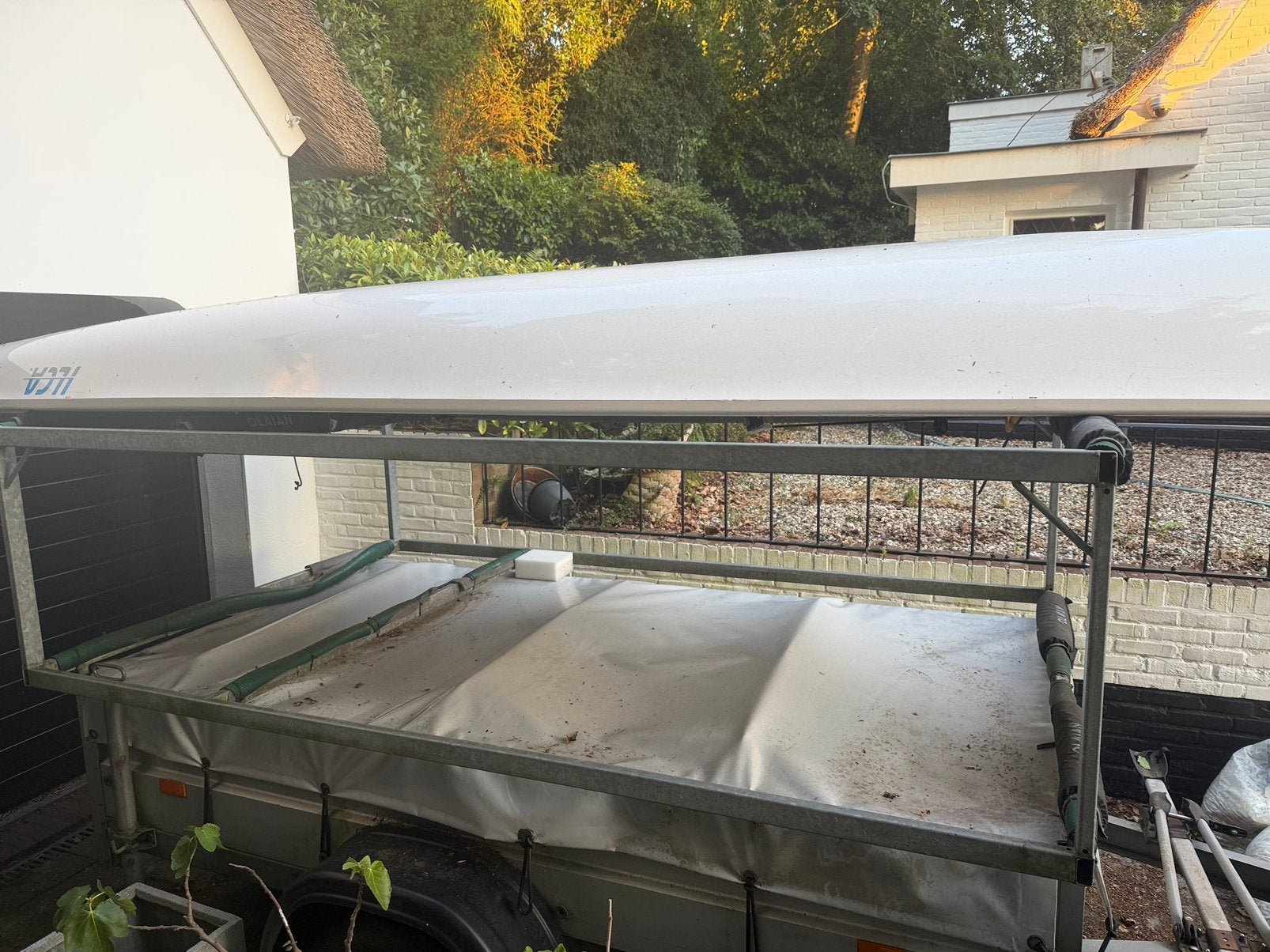 Volledige Element 6 ilca set te koop met kar, Ophalen, Gebruikt, Minder dan 15 m²