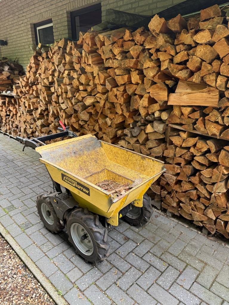 Mini dumper met Honda GXV 160 OHV motor, Ophalen