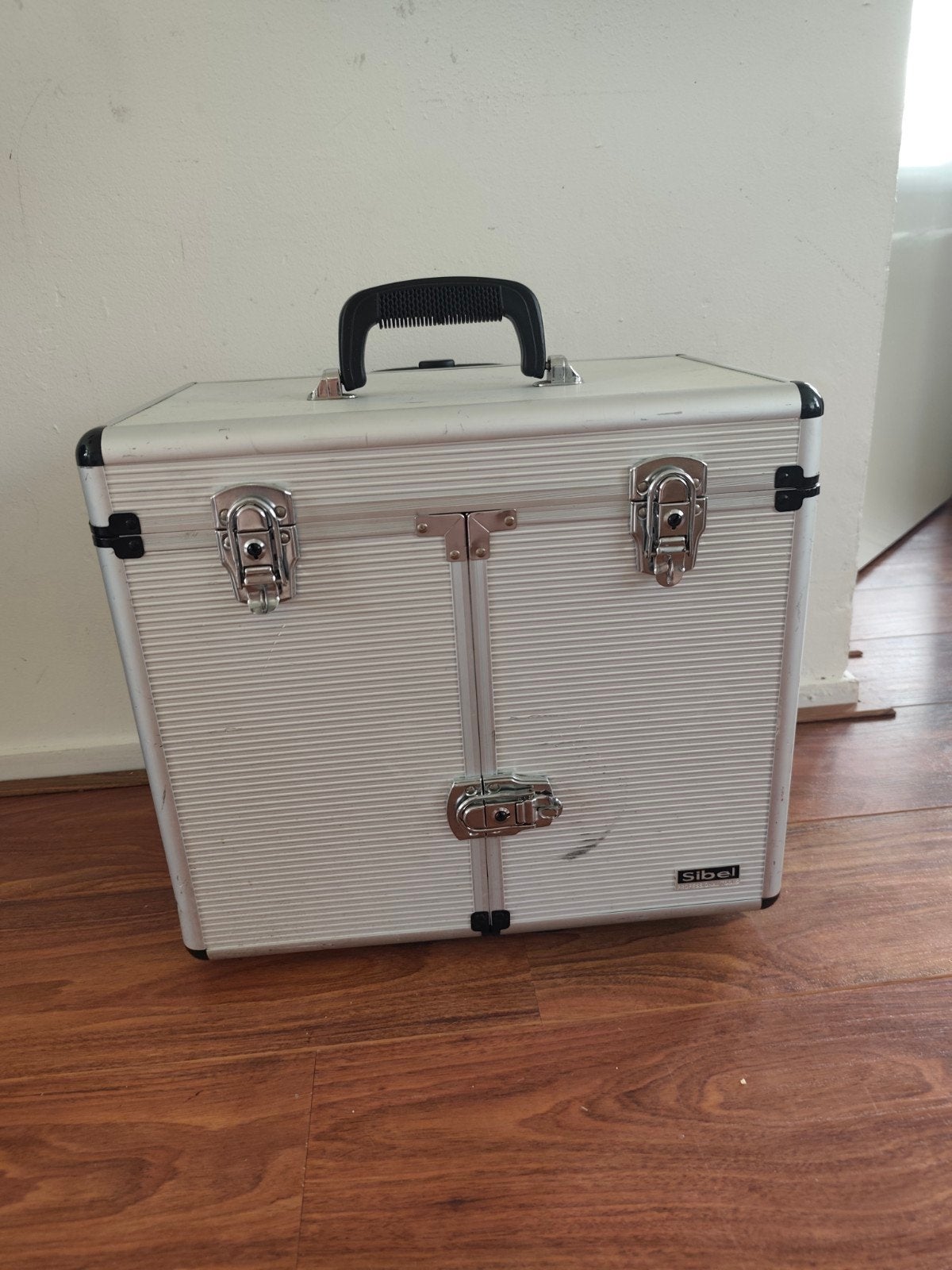 Sibel Professionele Kapperskoffer / Visagie Trolley, Sieraden, Tassen en Uiterlijk, Beautycases, Gebruikt, Zwart, Ophalen of Verzenden