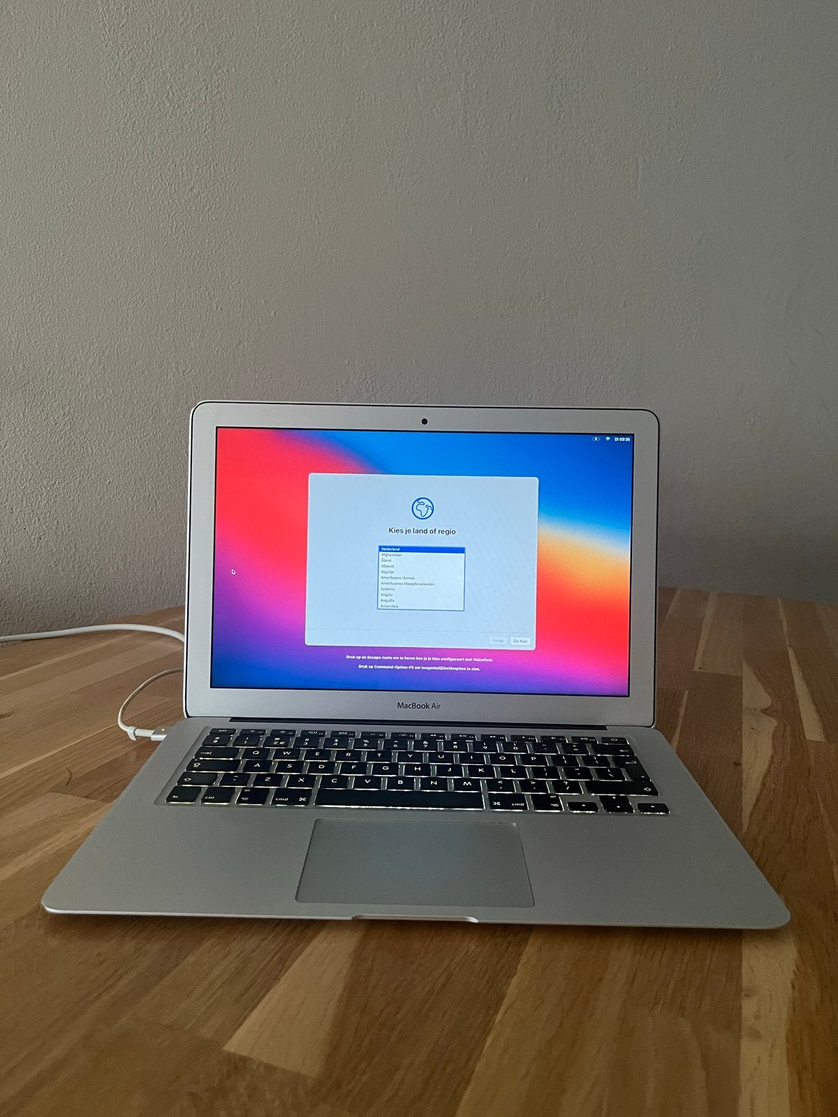 MacBook Air 13,3, Computers en Software, Apple Macbooks, Ophalen, Qwerty, 13 inch, Zo goed als nieuw