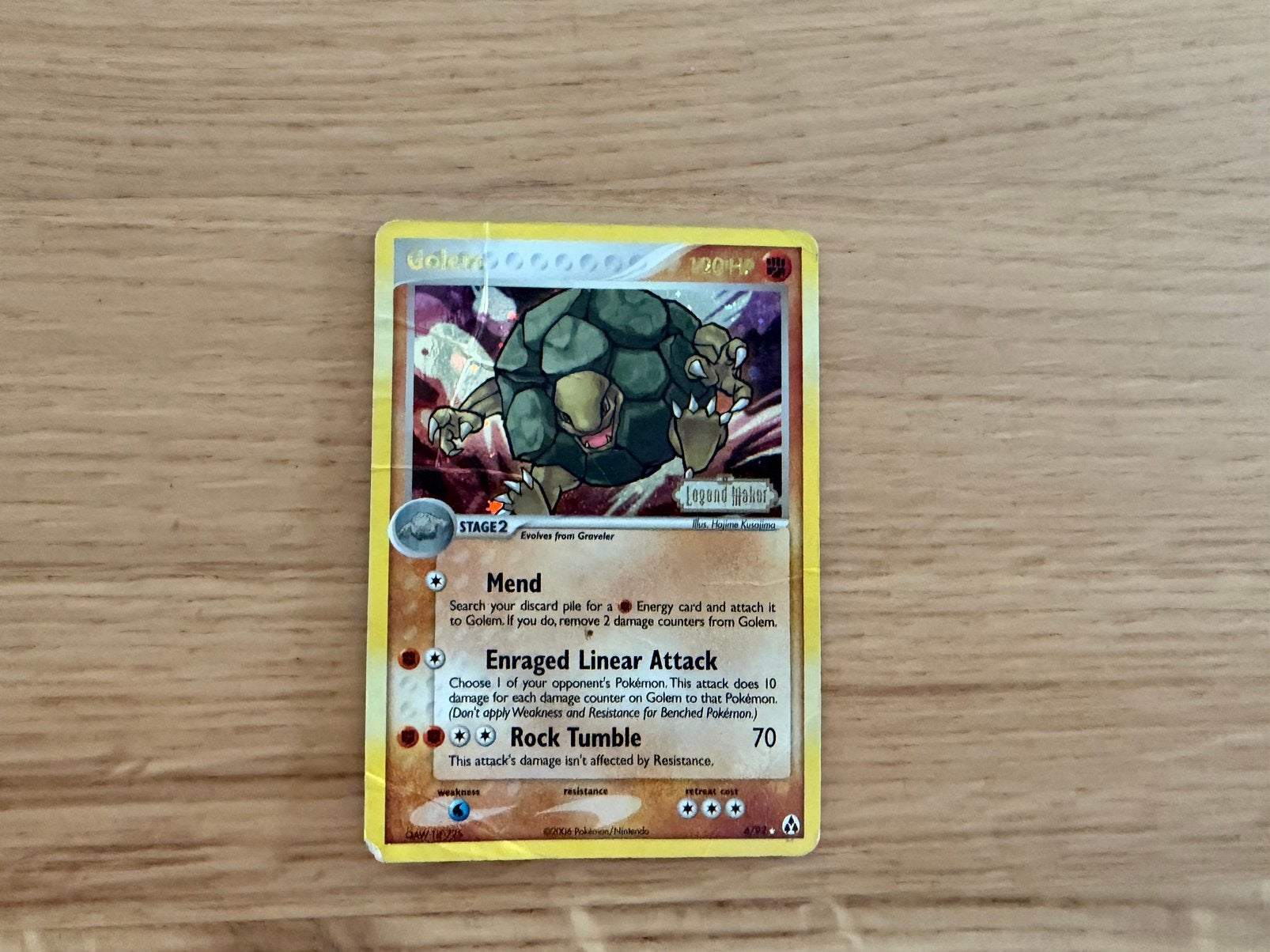 Golem 8, Ophalen of Verzenden, Gebruikt, Losse kaart