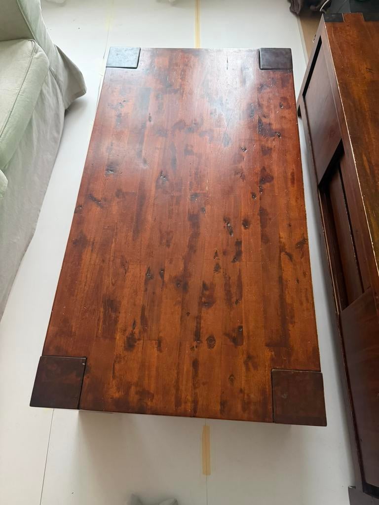 Rechthoekige salon tafel, Gebruikt, 100 tot 150 cm, Minder dan 50 cm, Rechthoekig
