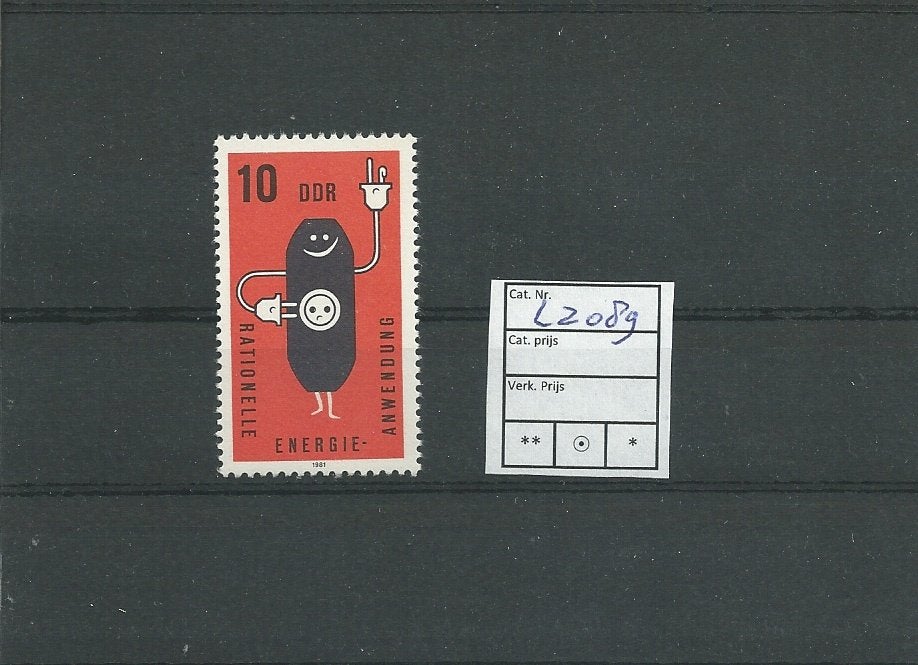 DDR 1981, Michel 2601, Postfris., Postzegels en Munten, Postzegels | Europa | Duitsland, Verzenden, DDR, Postfris