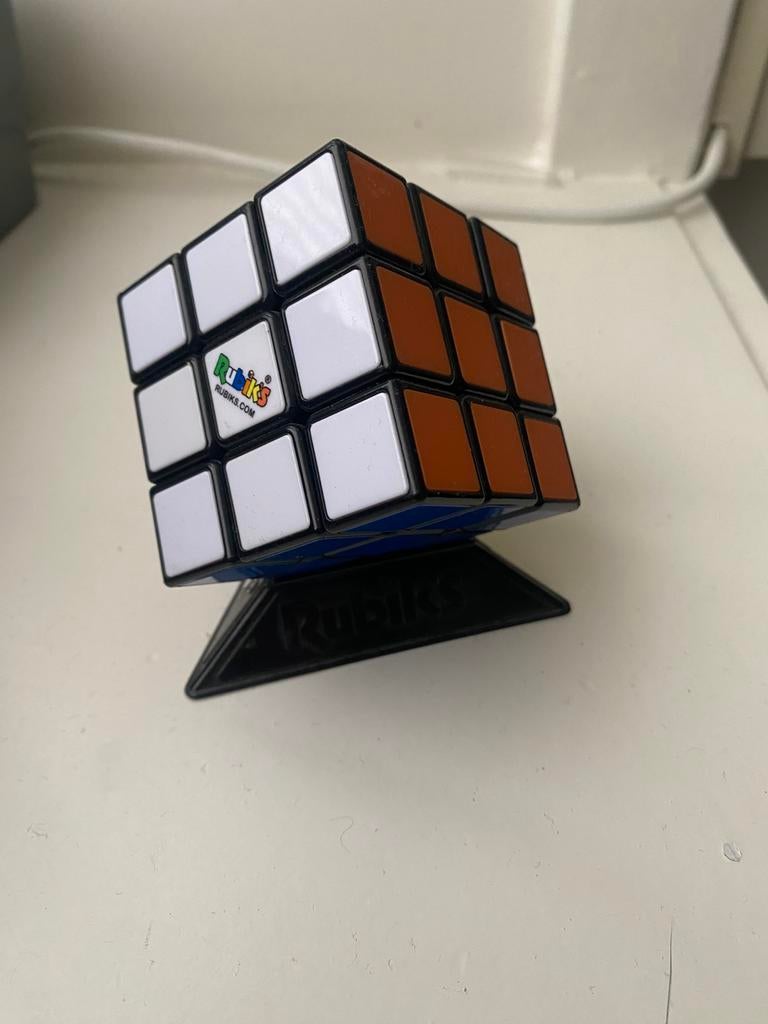 Rubiks cube 3x3, Verzenden, Zo goed als nieuw, Rubik's of 3D-puzzel