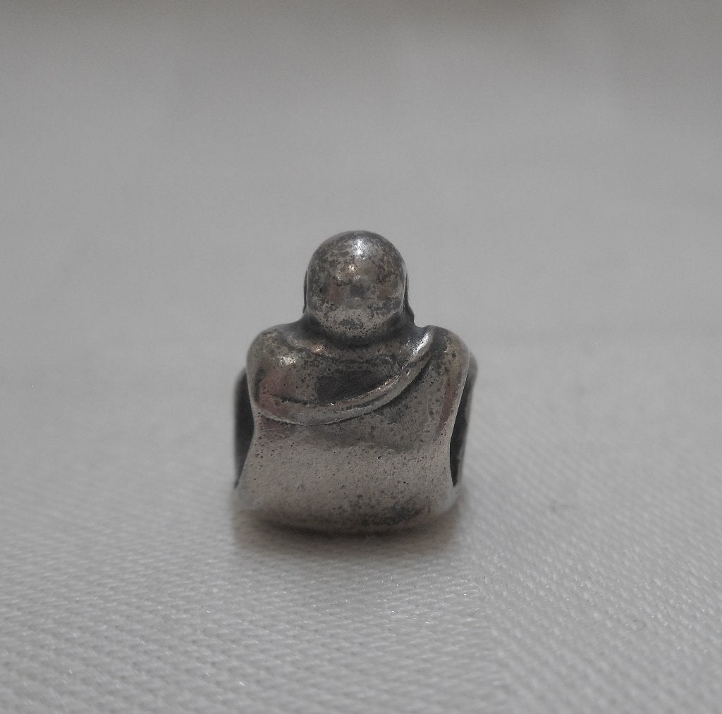 Zilveren Pandora bedel Boeddha nr.1634, Sieraden, Tassen en Uiterlijk, Verzenden, Pandora, Zo goed als nieuw, 1 bedel