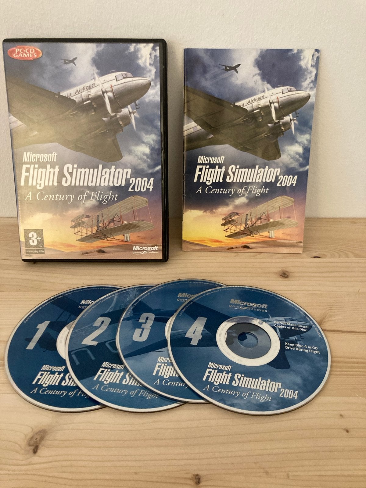 Microsoft Flight Simulator 2004: A Century of Flight, Gebruikt, 1 speler, Ophalen of Verzenden, Vanaf 3 jaar