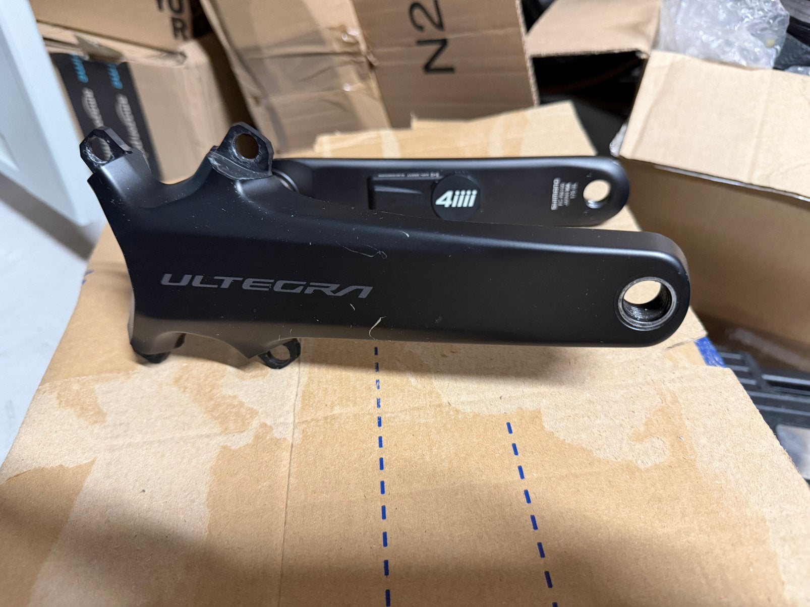 Shimano Ultegra 8100 crankstel 4iiii powetmeter, Fietsen en Brommers, Shimano, Ophalen of Verzenden, Zo goed als nieuw, X
