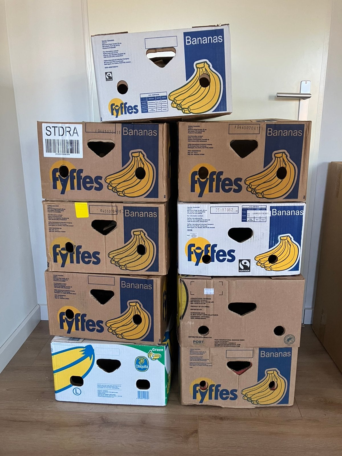 Bananendozen, Doe-het-zelf en Verbouw, Kratten en Dozen, Ophalen, Doos, 40 tot 60 cm, 50 tot 75 cm